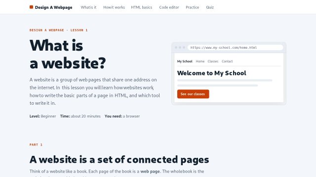 Design A Webpage (What is website)