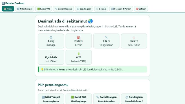 Belajar Desimal Itu Seru!