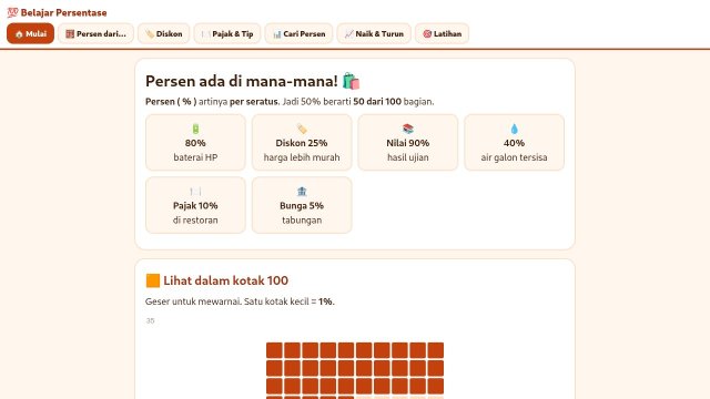 Belajar Persentase Itu Asyik!