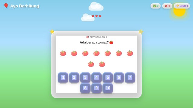 Berhitung 1 - 10 dasar